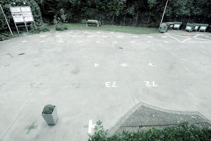 Videostudio Parkplätze