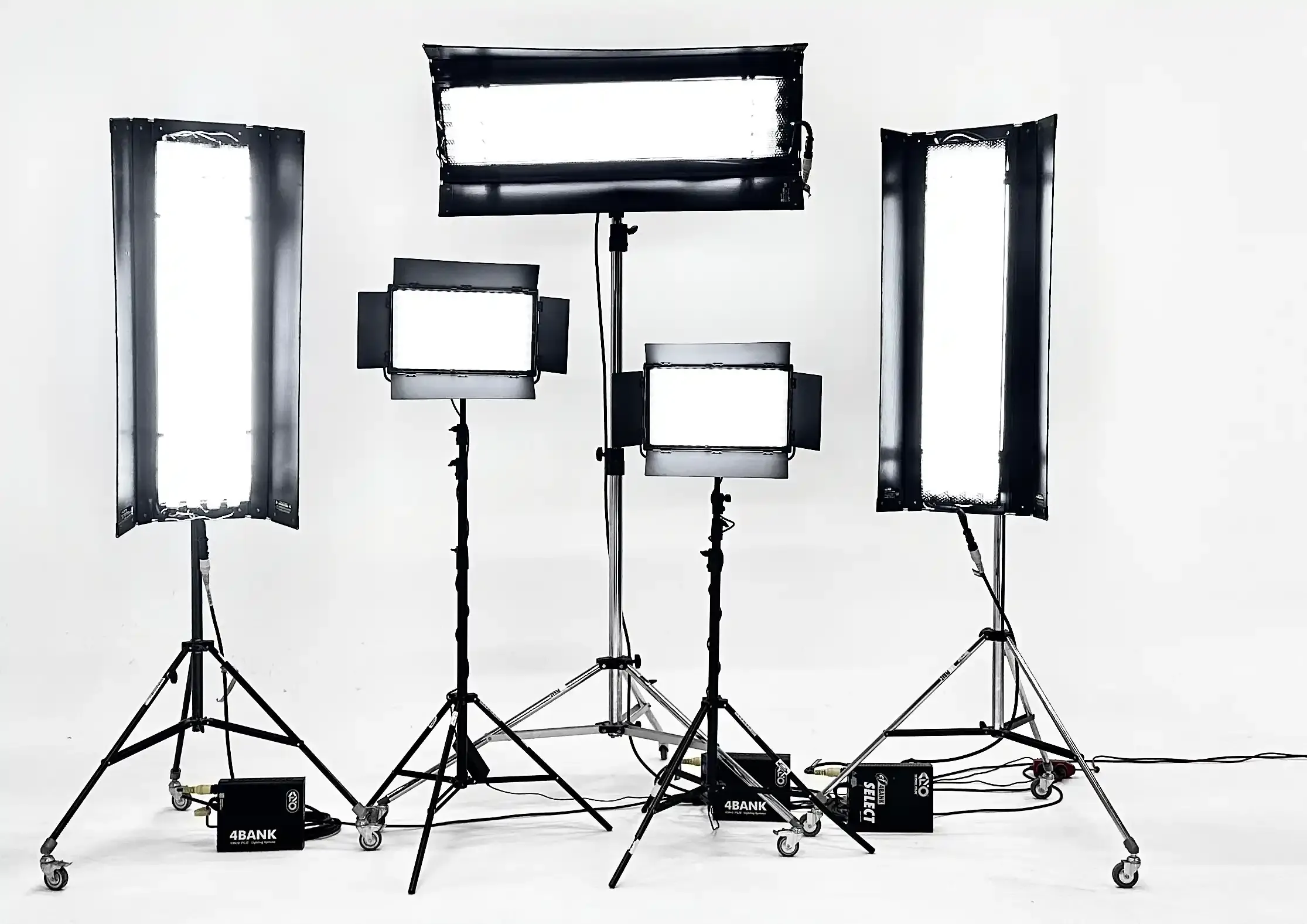 Rentequipment LED-Videolicht Set